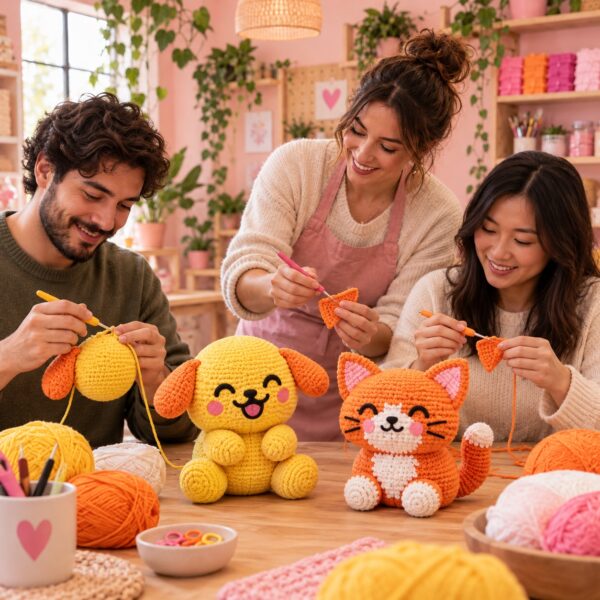 Crochet desde cero: Wapu y Cheeto amigurumi