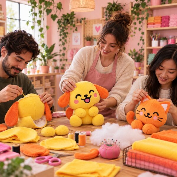 Peluches desde cero: Wapu y Cheeto